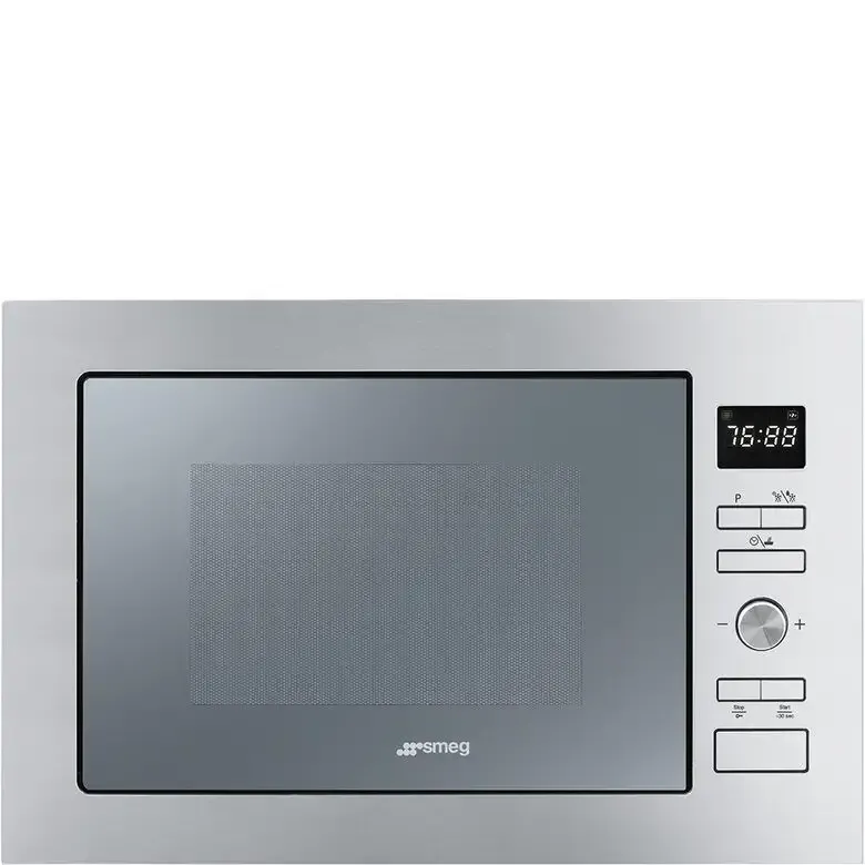 Ultimissimo Modello Smeg FMI425S Forno a Microonde Da incasso con grill 25 L 900 W Acciaio inossidabile