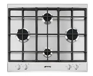 Smeg P260XGH piano cottura Acciaio inossidabile Da incasso Gas 4 Fornello(i) Ultima Occasione
