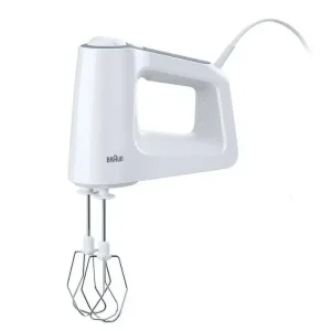 Braun HM 3135 WH Sbattitore manuale 500 W Grigio, Bianco Nuova Collezione