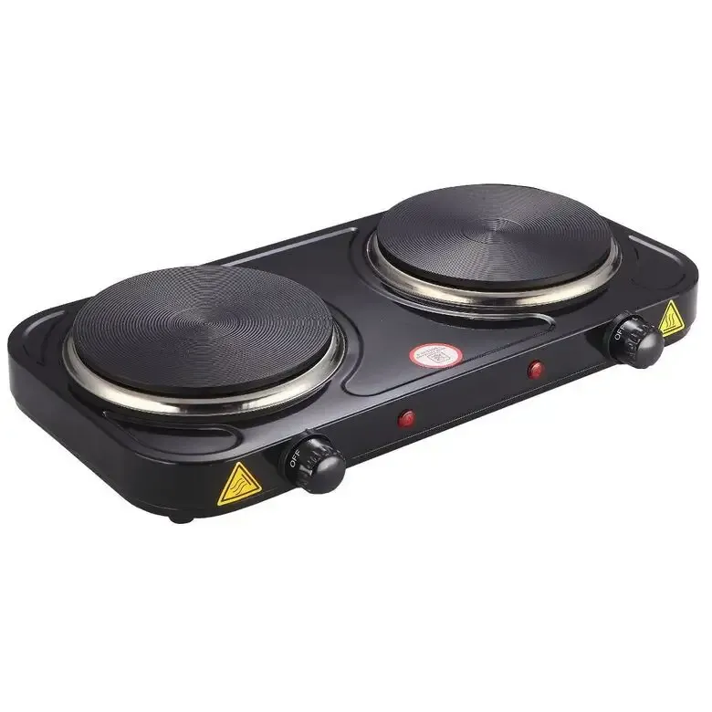 Must-Have Ardes AR1F20 piano cottura Nero Superficie piana Piastra sigillata 2 Fornello(i)