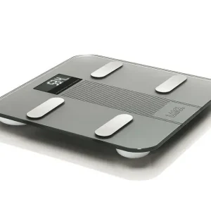 Più Venduto Laica PS7005 bilance pesapersone Rettangolo Grigio, Acciaio inossidabile Bilancia pesapersone elettronica
