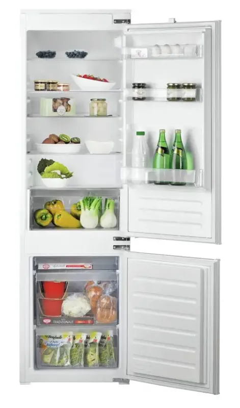 Saldi Hotpoint BCB 75251 frigorifero con congelatore Da incasso 289 L F Bianco