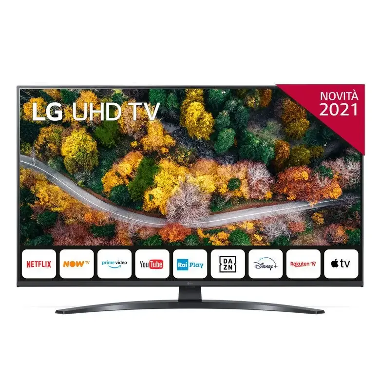 LG 43UP78006LB 43" Smart TV 4K Ultra HD Wi-Fi Processore Quad Core 4K AI Sound Promozione Esclusiva