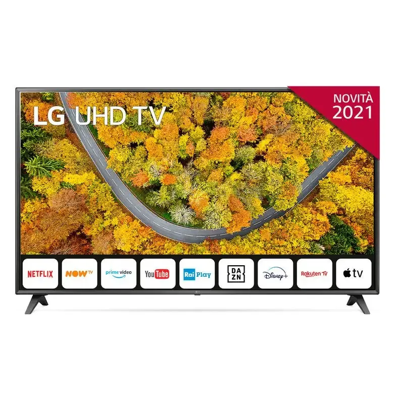 LG 75UP75006LC 75" Smart TV 4K Ultra HD Wi-Fi Processore Quad Core 4K AI Sound Promozione Esclusiva