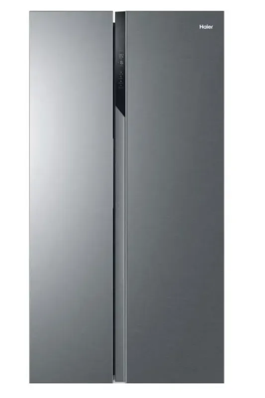 Promozione Haier SBS 90 Serie 3 HSR3918FNPG frigorifero side-by-side Libera installazione 528 L F Argento