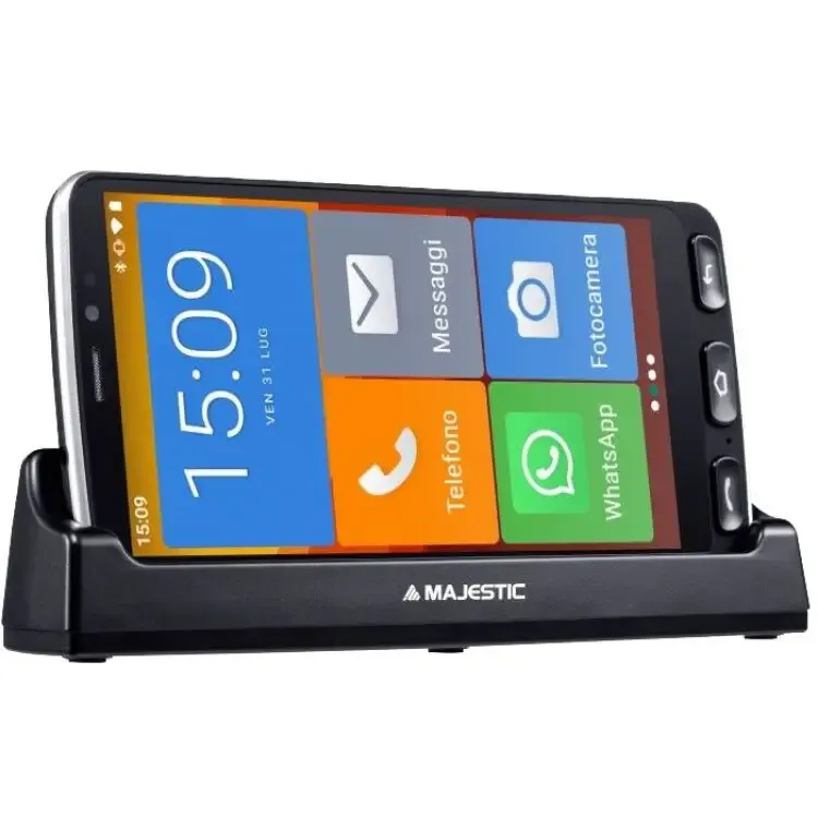 New Majestic Joe 14 cm (5.5") SIM singola Android 10.0 3G USB tipo-C 2 GB 16 GB 2400 mAh Nero Consegna Rapida