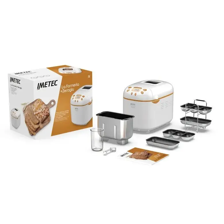 Prezzo Scontato Imetec La Forneria + Zeroglu per pane italiano fatto in casa buono, fragrante e croccante