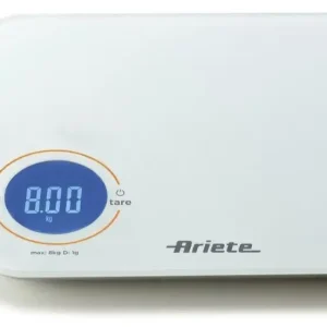 Ariete 0851/00 Bianco Superficie piana Rettangolo Bilancia da cucina elettronica Direttamente Dal Produttore