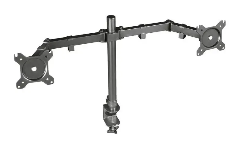 Soddisfatti O Rimborsati Trust GXT 1120 Mara Dual Monitor Arm 81,3 cm (32") Morsa Nero