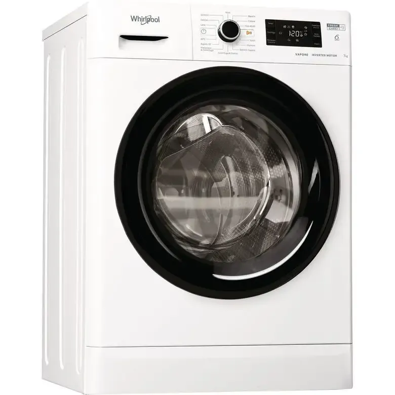 Whirlpool FSB 723V BS IT N lavatrice Caricamento frontale 7 kg 1200 Giri/min D Bianco Direttamente Dal Produttore