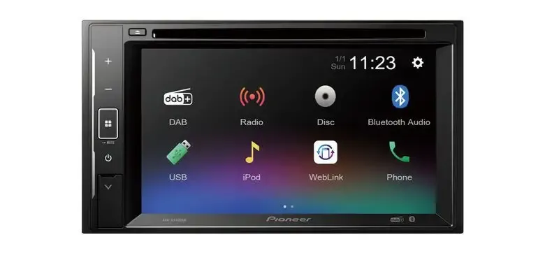 Promozione Esclusiva Pioneer AVH-A240DAB Monitor Autoradio Nero 200 W Bluetooth