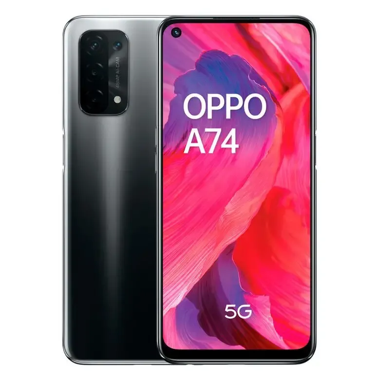 TIM OPPO A74 5G 16,5 cm (6.5") Doppia SIM ColorOS 11.1 USB tipo-C 6 GB 128 GB 5000 mAh Nero Occasione