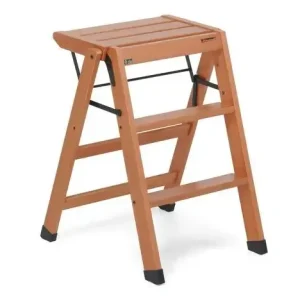 Foppapedretti LoSgabello pedana Faggio, Metallo, Plastica, Legno Nero, Noce Prezzo Conveniente