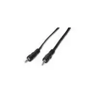 nuovaVideosuono 2/05 cavo audio 1,5 m 3.5mm Nero Quantità Limitata