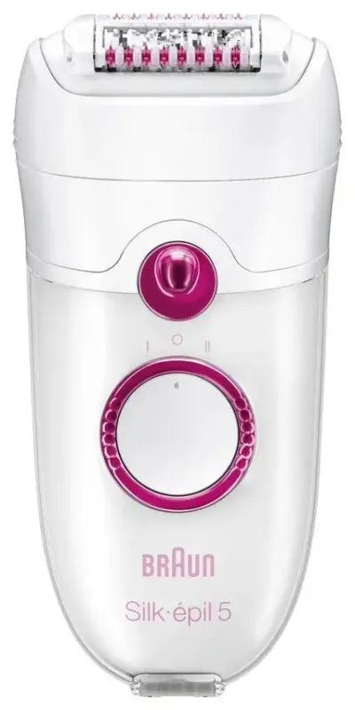 Ultime Pezzi Braun Silk-epil 5 5185 40 pinzette Rosa
