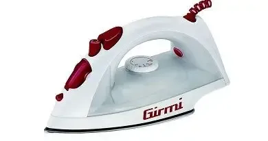 Girmi ST10 ferro da stiro Ferro da stiro a secco e a vapore Acciaio inossidabile 2000 W Rosso, Bianco Quantità Limitata