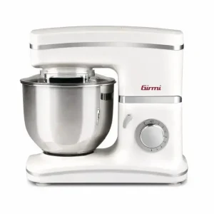 Prezzo Ridotto Girmi IM30 Gastronomo Sbattitore con base 1300 W Acciaio inossidabile, Bianco