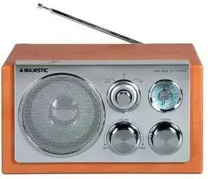 Ultime Pezzi New Majestic WR-168AX Portatile Analogico Grigio