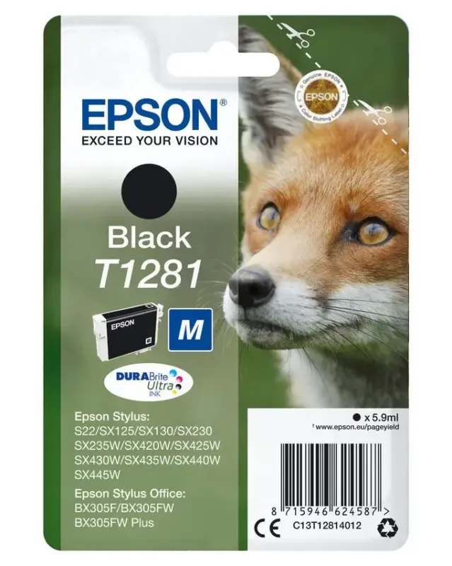 Nuova Collezione Epson Fox Cartuccia Nero