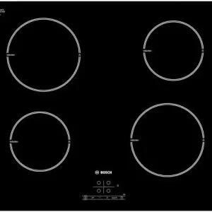 Bosch Serie 4 PIA611B68J piano cottura Nero Da incasso Piano cottura a induzione 4 Fornello(i) A Buon Prezzo