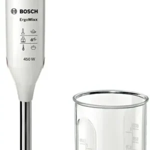 Bosch MSM64110 frullatore Frullatore ad immersione 450 W Rosso, Bianco Consegna Rapida