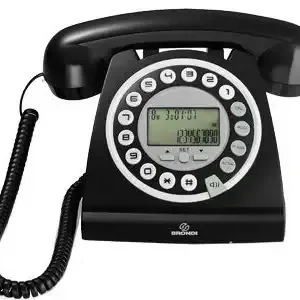 Brondi Hallo Telefono DECT Identificatore di chiamata Nero Prezzo Scontato