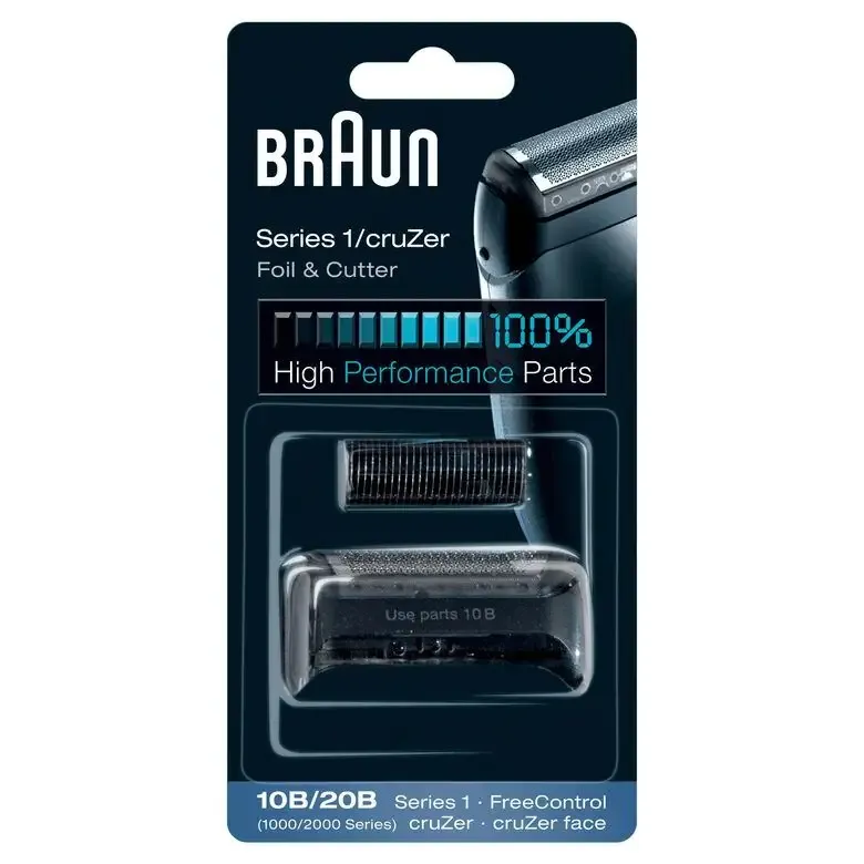 Braun Series 1 Testina di Ricambio per Rasoio Elettrico Uomo 10B. Per Un Rasoio Come Nuovo Ogni Giorno. Nero Miglior Prezzo
