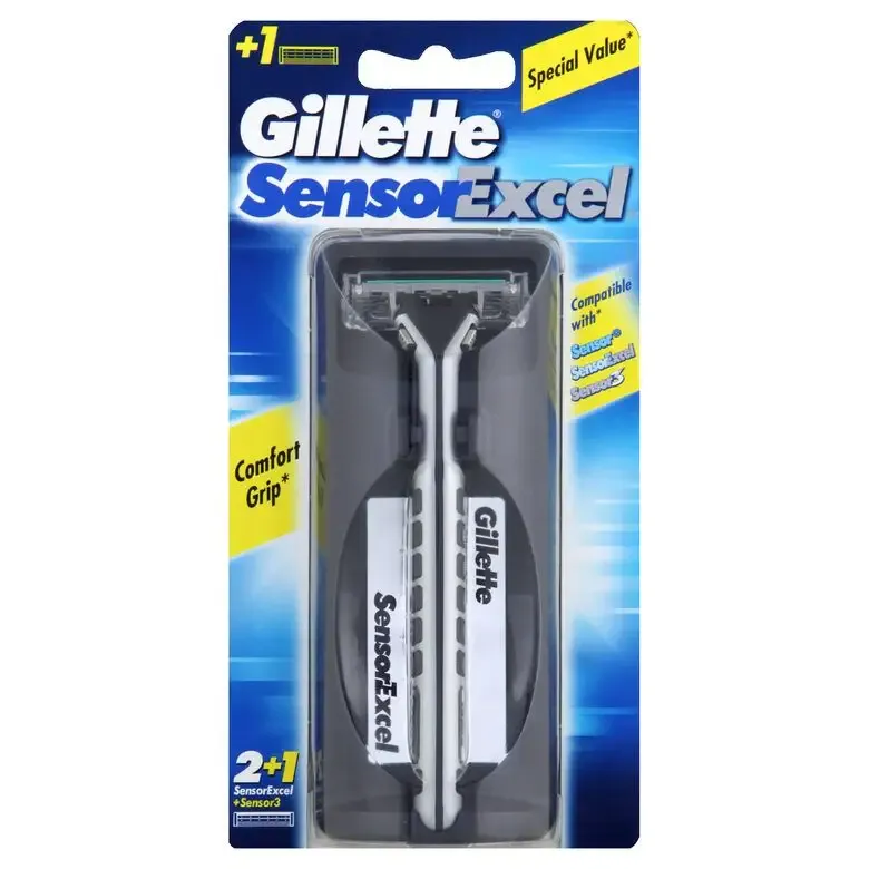Sconto Gillette Sensor Excel rasoio da uomo Bianco