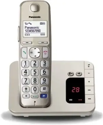 Offerta Limitata Panasonic KX-TGE220JTN telefono Telefono DECT Identificatore di chiamata Champagne