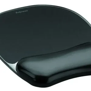 Consegna Rapida Fellowes 9112101 tappetino per mouse Nero
