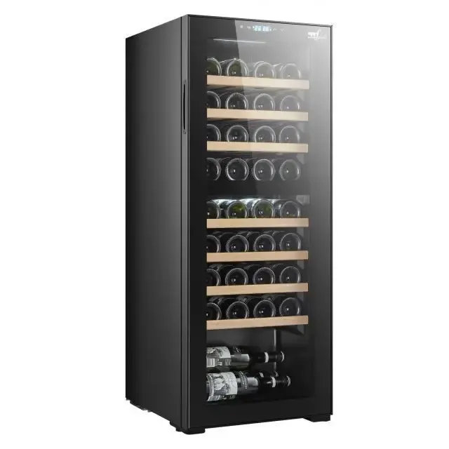 Melchioni Vermentino 36 C Dual Cantinetta vino con compressore Libera installazione Nero 36 bottiglia/bottiglie Più Venduto