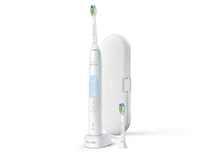 Philips Sonicare ProtectiveClean 5100 Spazzolino Elettrico Sonico Bianco, con custodia da viaggio HX6859/29 Vendita Finale