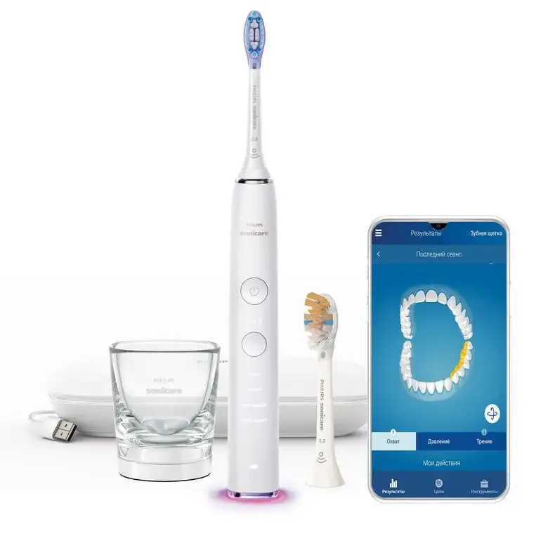 Prezzo Conveniente Spazzolino elettrico sonico HX9917/88 con app