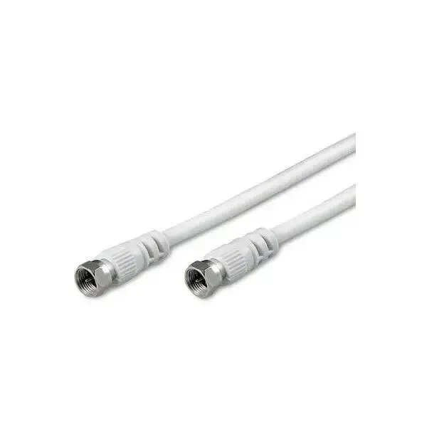 nuovaVideosuono 19/03 cavo coassiale 10 m Tipo F Bianco Nuova Collezione