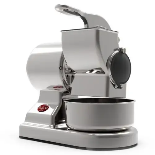Compra Online RGV Robusta grattugia e spiralizzatore elettrici Grattugia elettrica Argento