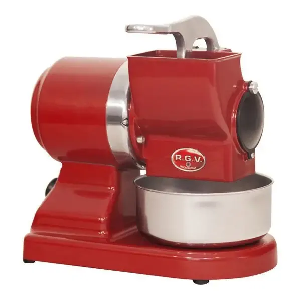 Economico RGV Robusta grattugia e spiralizzatore elettrici Grattugia elettrica Alluminio Rosso, Stainless steel