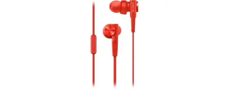 Soddisfatti O Rimborsati Sony MDR-XB55APR Cuffie Cablato In-ear Musica e Chiamate Rosso