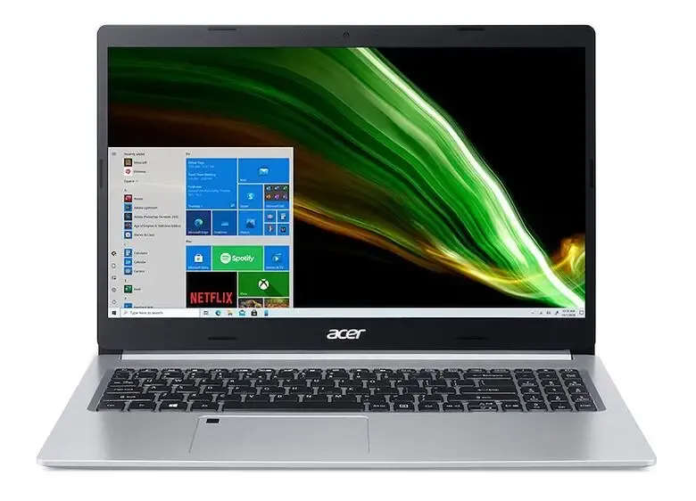 Acer Aspire 5 A515-45-R7LJ Computer portatile 39,6 cm (15.6") Full HD AMD Ryzen™ 7 8 GB DDR4-SDRAM 512 GB SSD Wi-Fi 6 (802.11ax) Windows 11 Home Argento Consegna Rapida