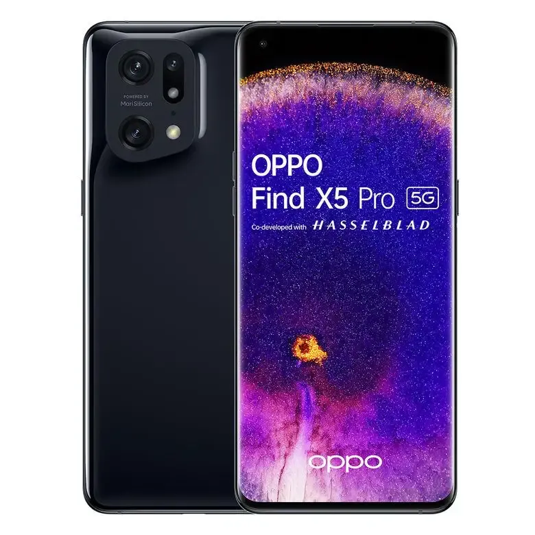 OPPO Find X5 Pro 17 cm (6.7") Doppia SIM Android 12 5G USB tipo-C 12 GB 256 GB 5000 mAh Nero Reso Gratuito