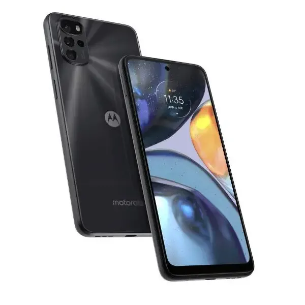 Motorola 22 16,5 cm (6.5") Doppia SIM Android 12 4G USB tipo-C 4 GB 64 GB 5000 mAh Nero Promo Stagionale