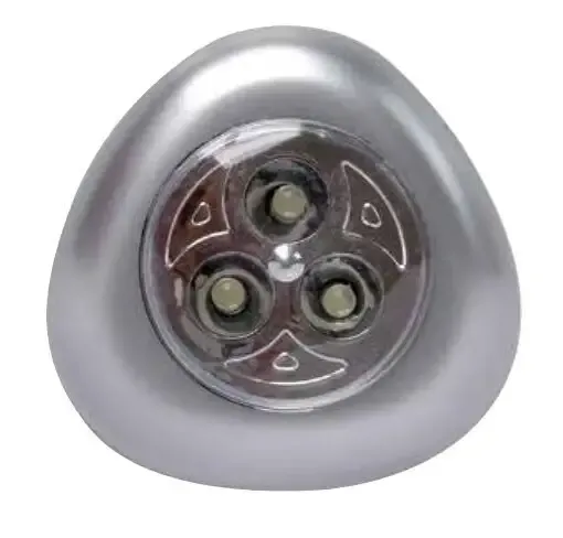A Buon Prezzo CFG Disco LED Argento Torcia elettrica a pressione