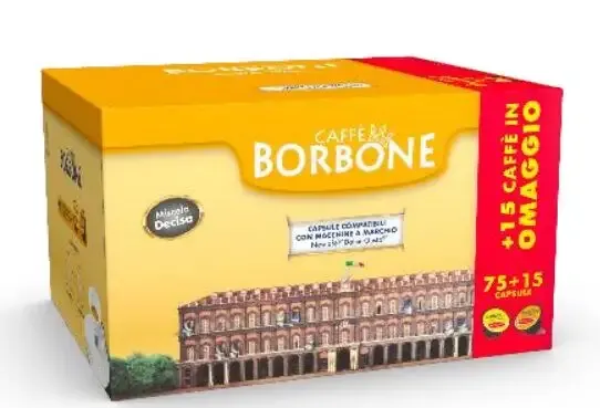 Direttamente Dal Produttore Borbone Capsule Dolce Gusto Re Decisa 75+15 Pezzi