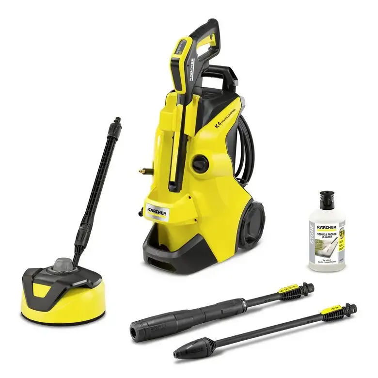 Compra Online Kärcher K 4 POWER CONTROL HOME idropulitrice Verticale Elettrico 420 l/h Nero, Giallo