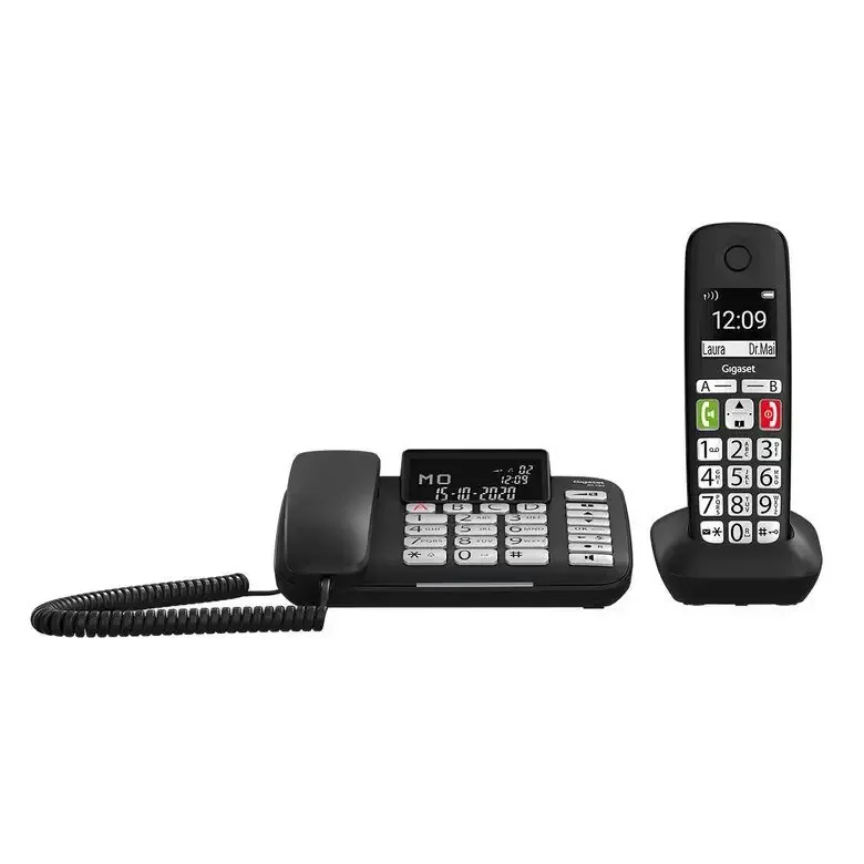 Offerta Gigaset DL780 Plus Telefono analogico/DECT Identificatore di chiamata Nero