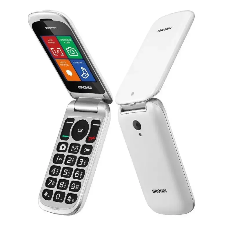 A Buon Prezzo Brondi Cellulare Stone + White Dual Sim