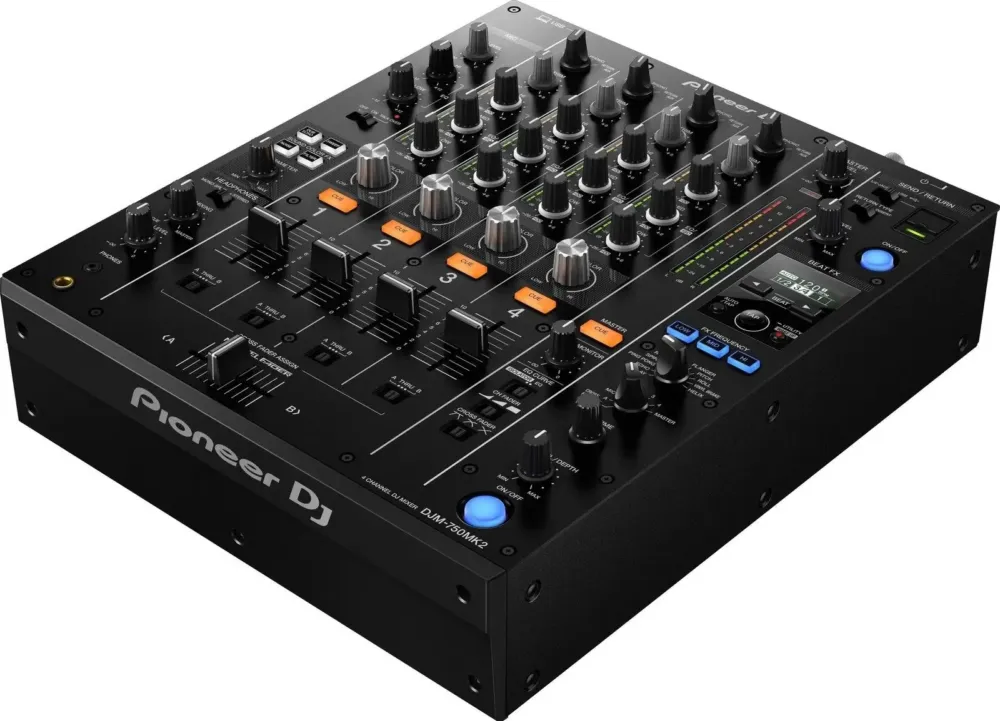 Esclusivo Pioneer DJ DJM-750MK2 4 Channel Mid-Range Digital Mixer