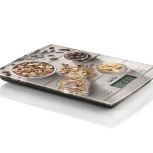 Spedito Oggi Laica KS1034 bilancia da cucina Multicolore Superficie piana Rettangolo Bilancia da cucina elettronica