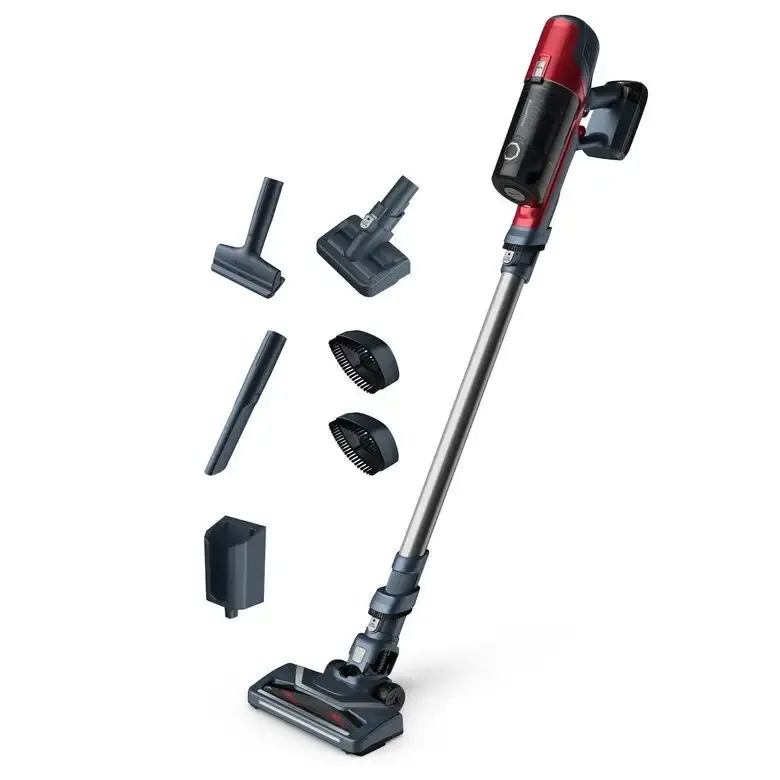 Must-Have Rowenta RH6877WO scopa elettrica 0,55 L Rosso, Grigio