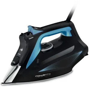 Rowenta DW5310 Ferro a vapore Piastra solare Microsteam 400 HD Laser 2700 W Nero, Blu Nuova Collezione