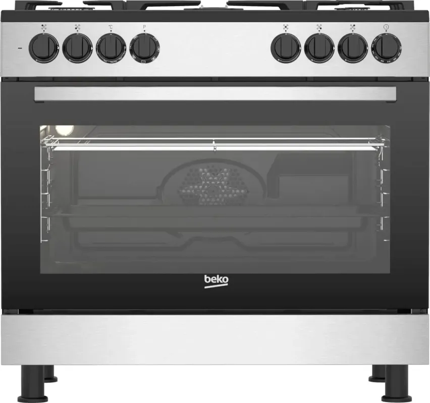 Prezzo Scontato Beko Cucina GM15122DXB Inox 90x60 Ventilata